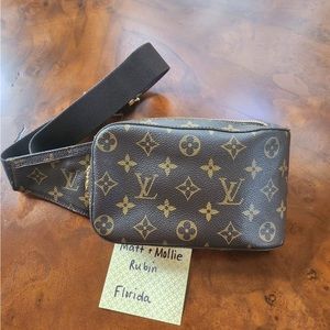 Authentic Louis Vuitton Monogram Geronimo Bumbag